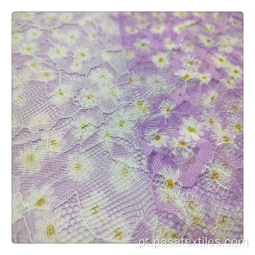 Shaoxing Factory Design personalizado Polyester Dress Print Print Flower Flower Fabric para pijamas